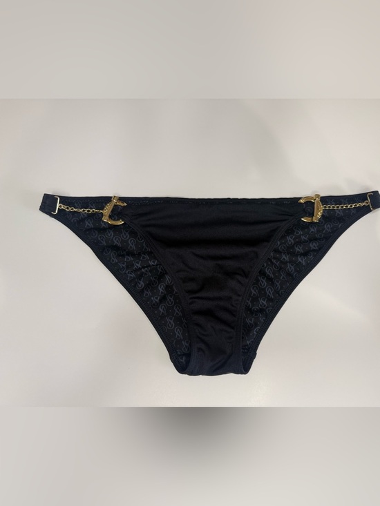 Victoria's Secret Other - Victoria's Secret Black Bikini Bottom with Gold Hardware NWOT